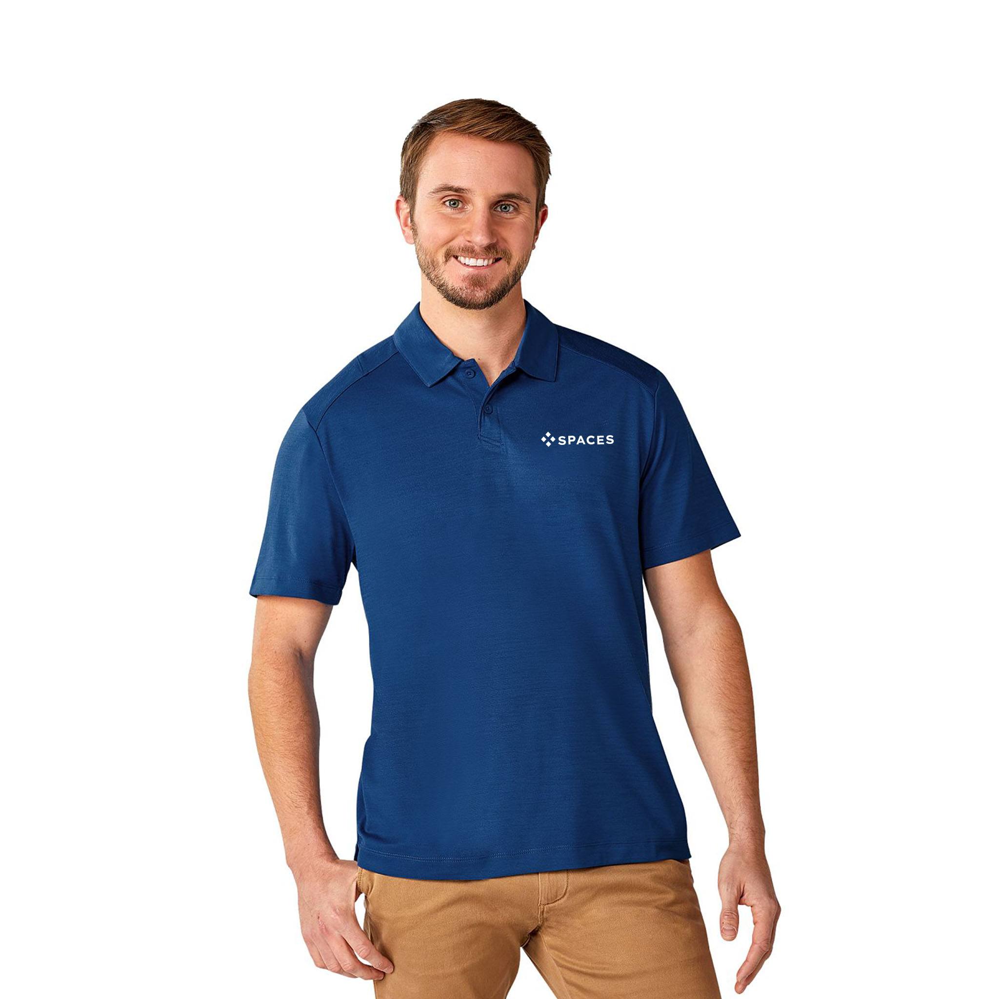 Elevate M-AMOS Eco SS Polo Shirt  Imprinted with Logo (Q712322)