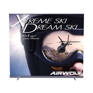 8 Ft. Jumbo Wide Retractor 13 Oz. Smooth Scrim Vinyl Kit (Q712432)