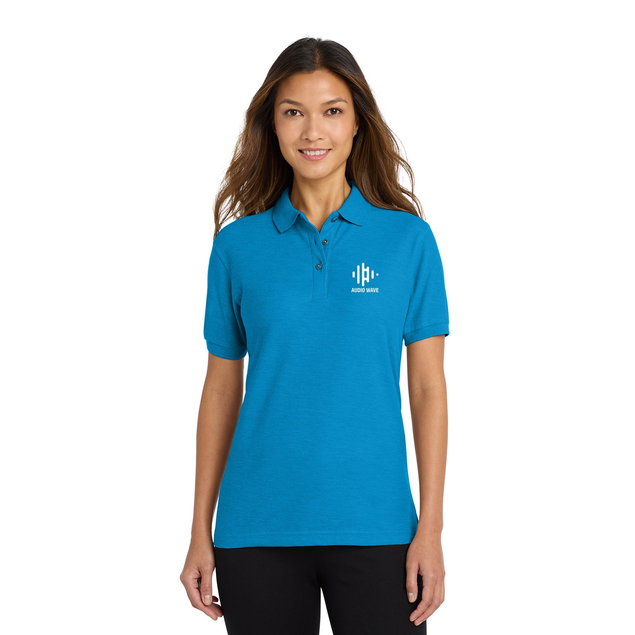 Port Authority® Ladies Silk Touch™ Polo  Imprinted with Logo (Q713255)