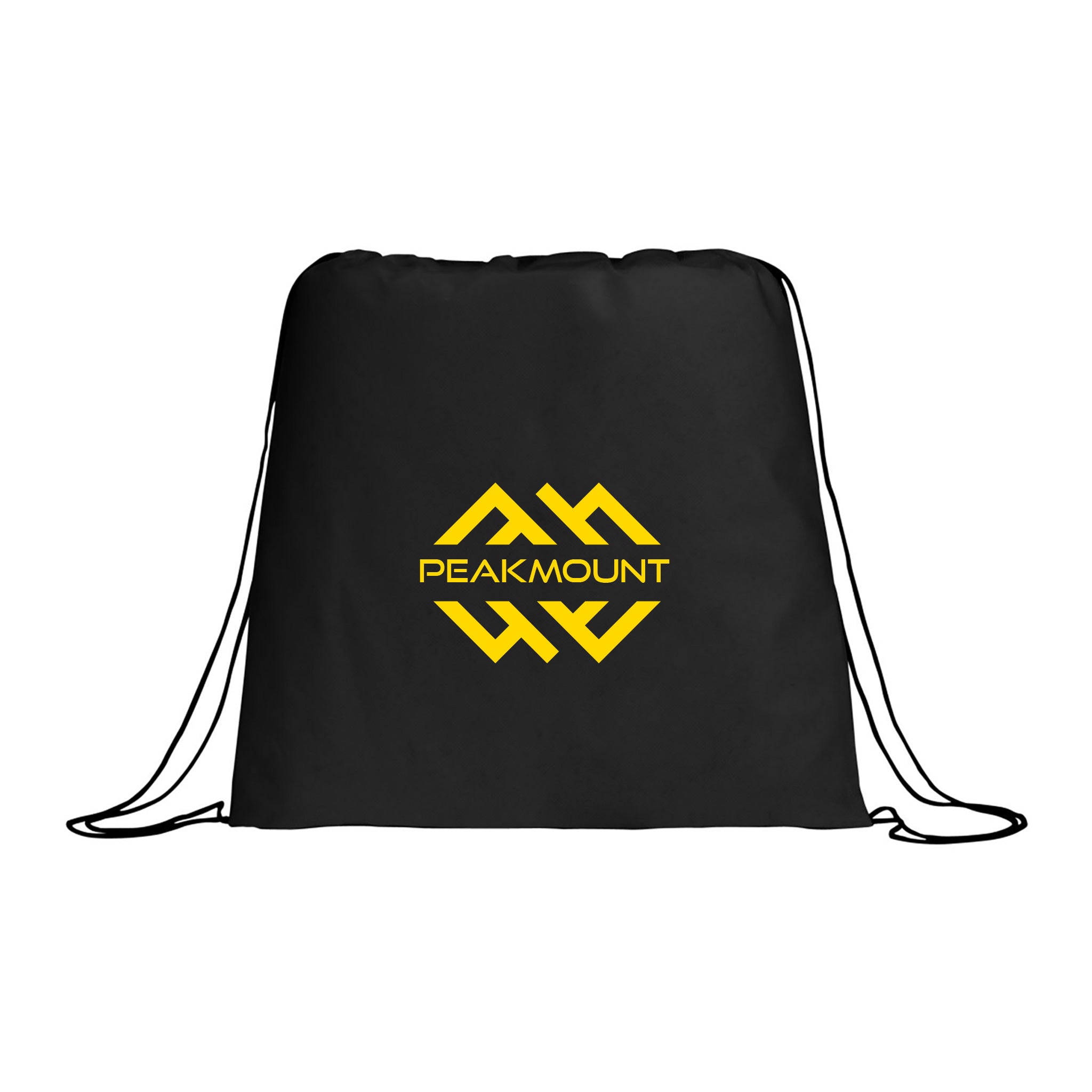 Evergreen Non-Woven Drawstring Bag  Imprinted with Logo (Q713322)