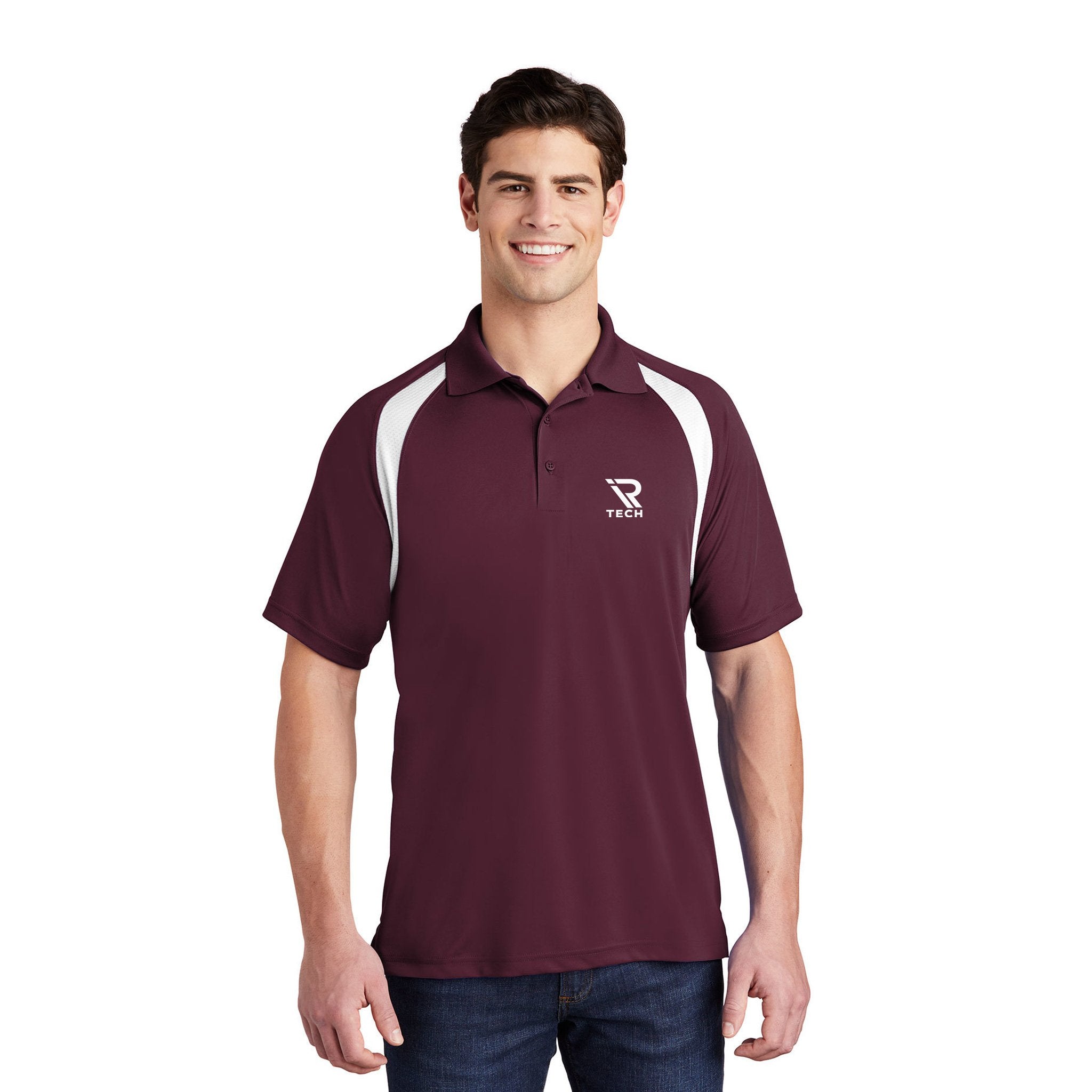 Sport-Tek® Dry Zone® Colorblock Raglan Polo Shirt (Q715311)