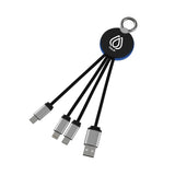 SCX Design® Eco Ring Light Charging Cable  Imprinted with Logo (Q716622)