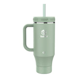 40 Oz. Takeya® Straw Tumbler With Handle - Silkscreen (Q717022)