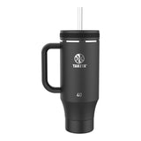 40 Oz. Takeya® Straw Tumbler With Handle - Silkscreen (Q717022)