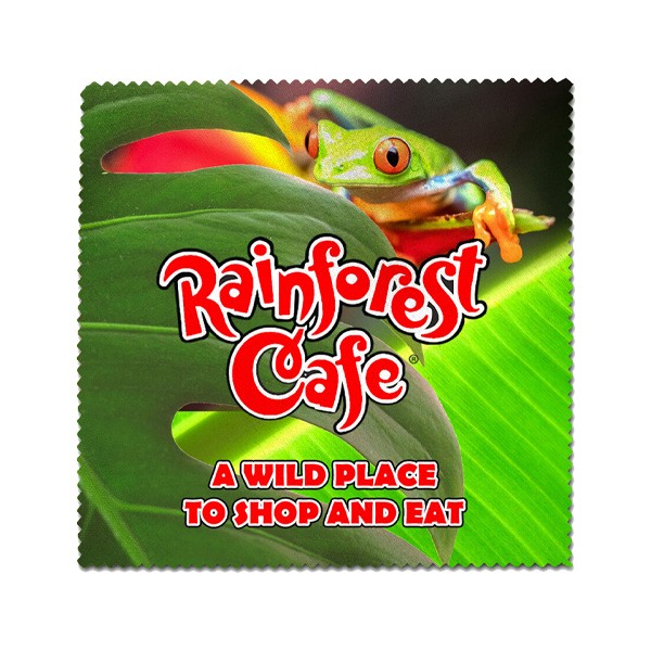 6 x 6 In. Cleanscreen Full Color Microfiber Cleaning Cloth & Screen Cleaner  Imprinted with Logo (Q718022)