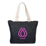 Prime Line Denim Tote Bag (Q718532)