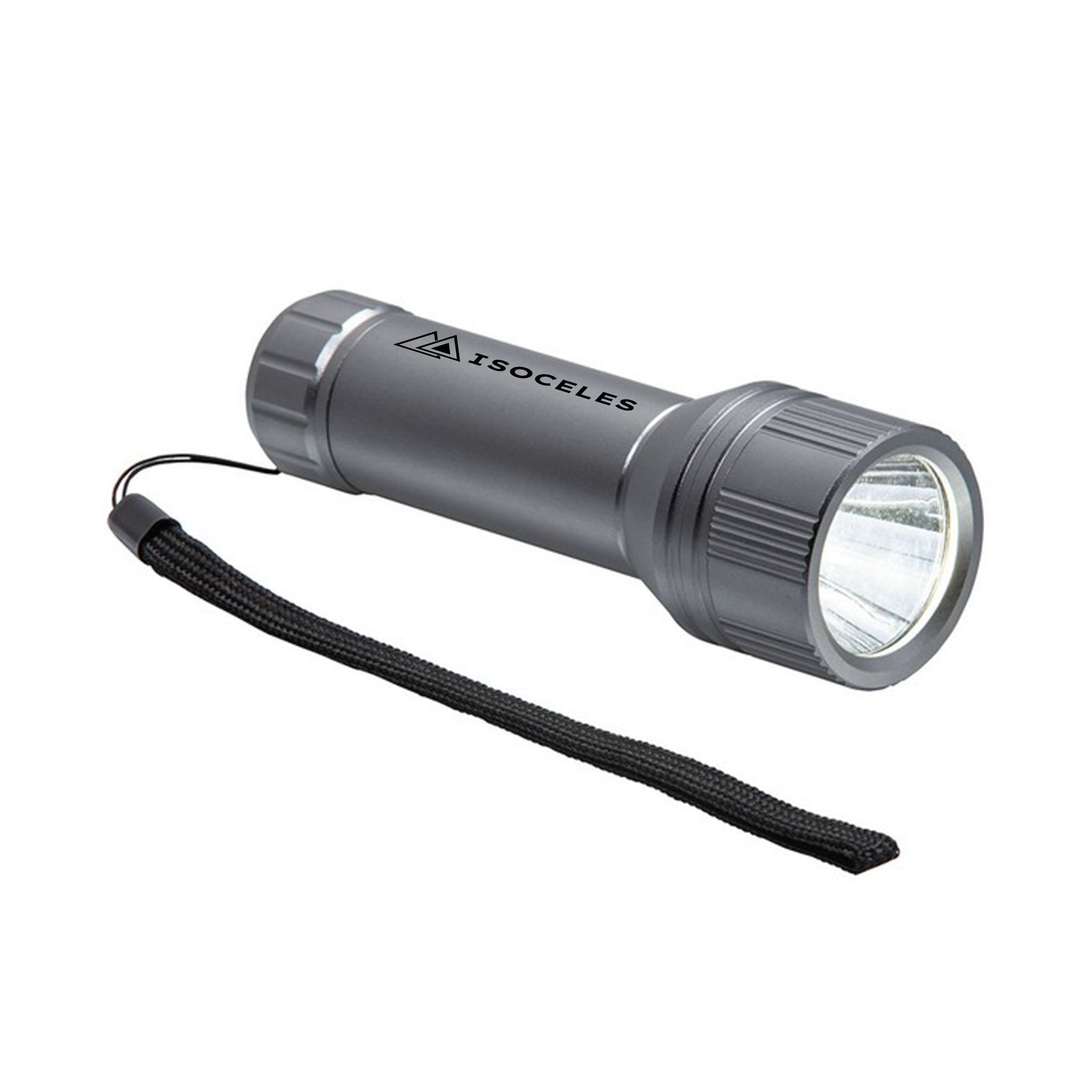 Reliant Aluminum Waterproof Flashlight  Imprinted with Logo (Q718622)