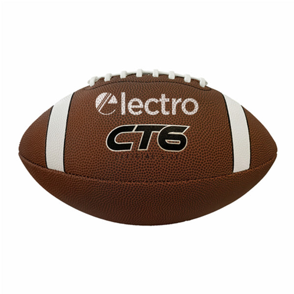14 Inch ChamPro Full Size Footballs  Imprinted with Logo (Q718822)