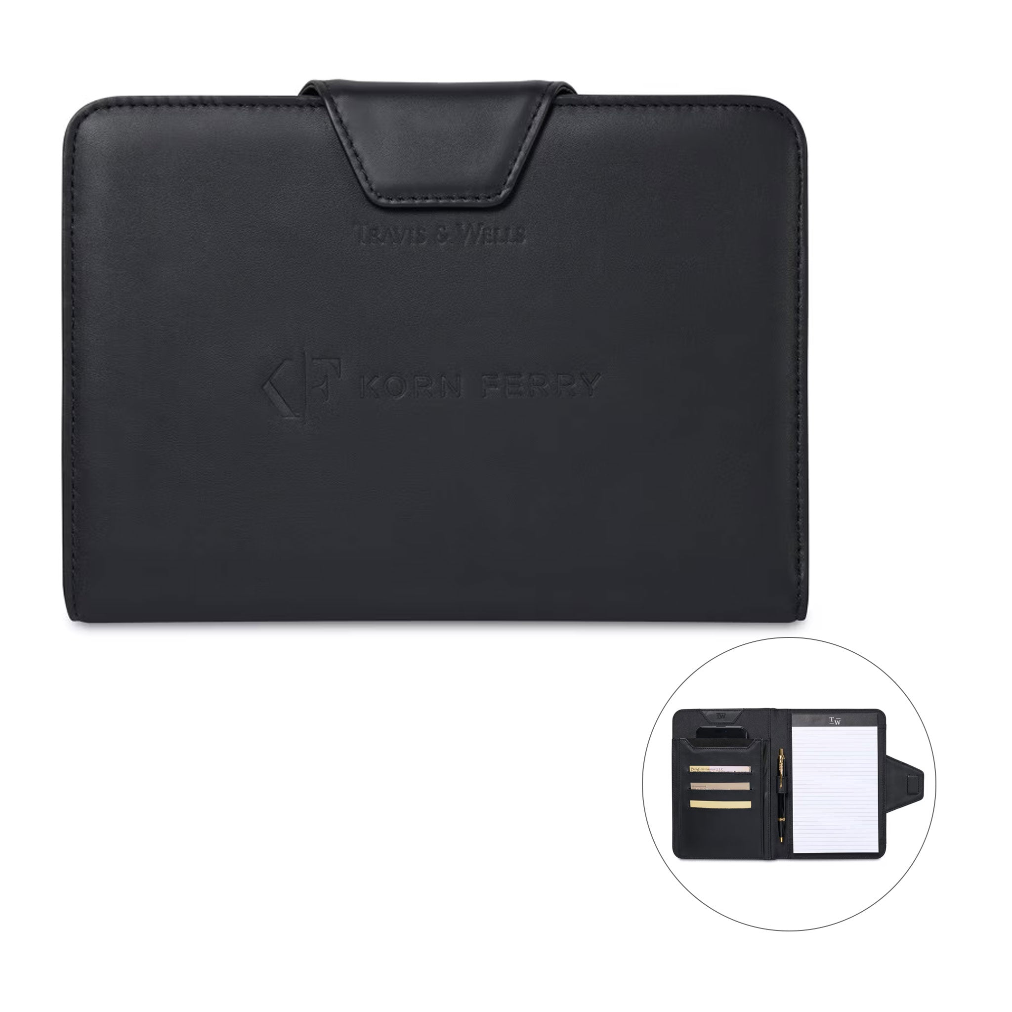 Travis & Wells® Envoy Junior Magnet Close Padfolio (Q723022)
