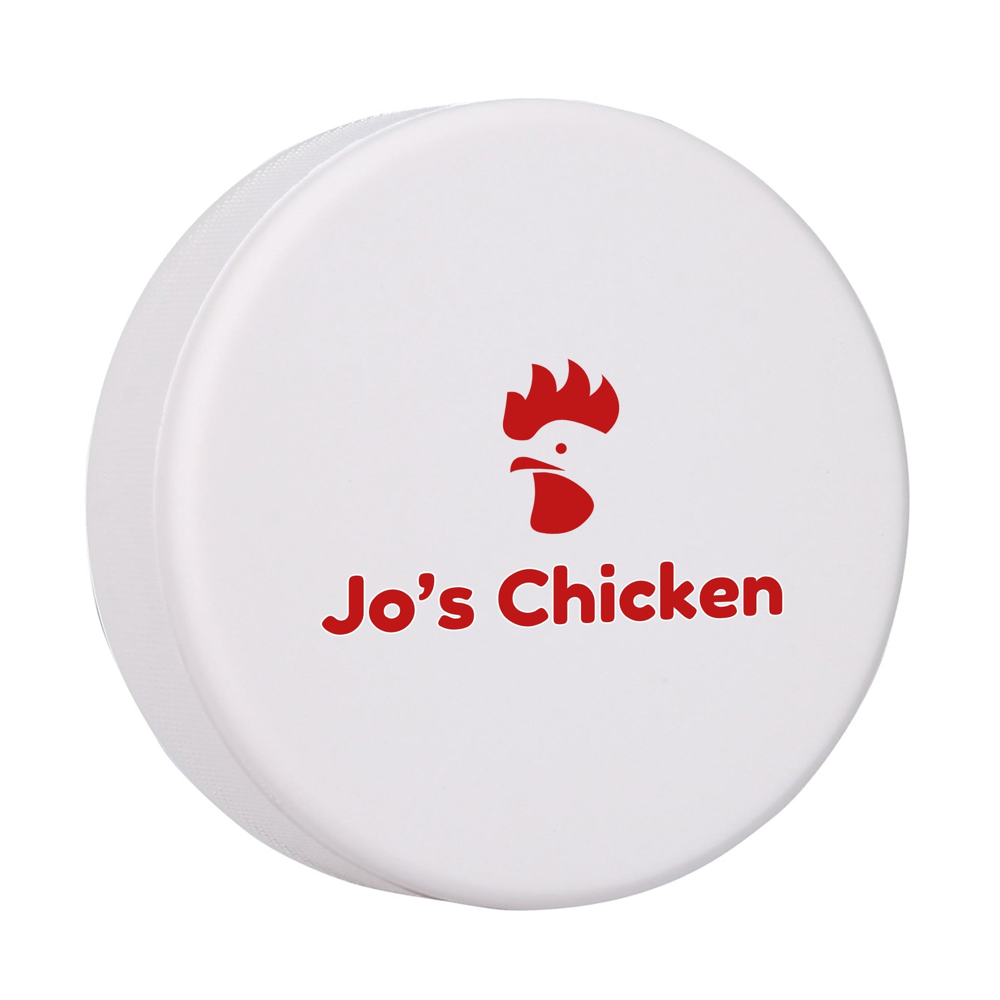 Hockey Puck Stress Reliever  Imprinted with Logo (Q724111)