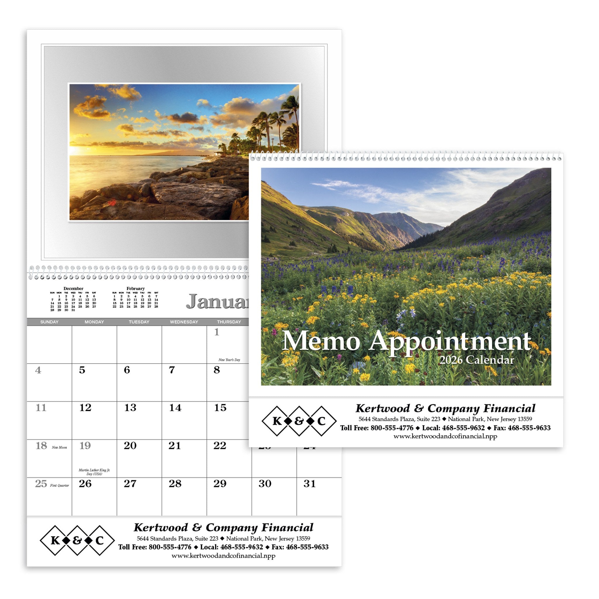 Memo Appointment With Picture Calendar (Q724722)