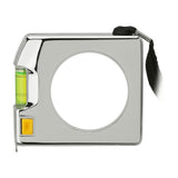 Plastic Chrome Tape Measure & Level (12 ft.) (Q725311)
