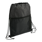 Grid Drawstring Backpack (Q725622)