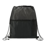 Grid Drawstring Backpack (Q725622)