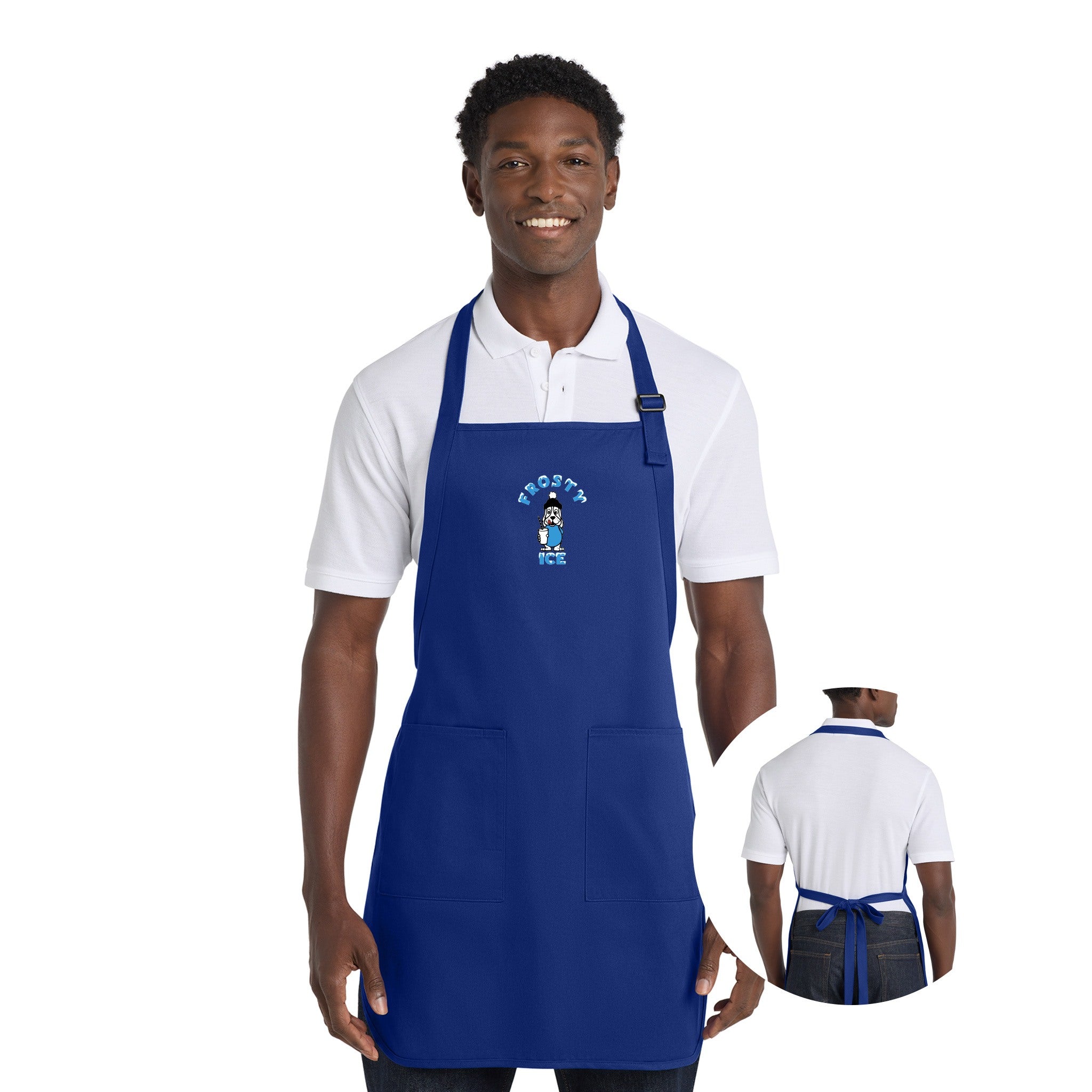 Port Authority® Full Length Apron with Pockets (Q72748)