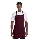Port Authority® Full Length Apron with Pockets (Q72748)
