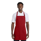 Port Authority® Full Length Apron with Pockets (Q72748)