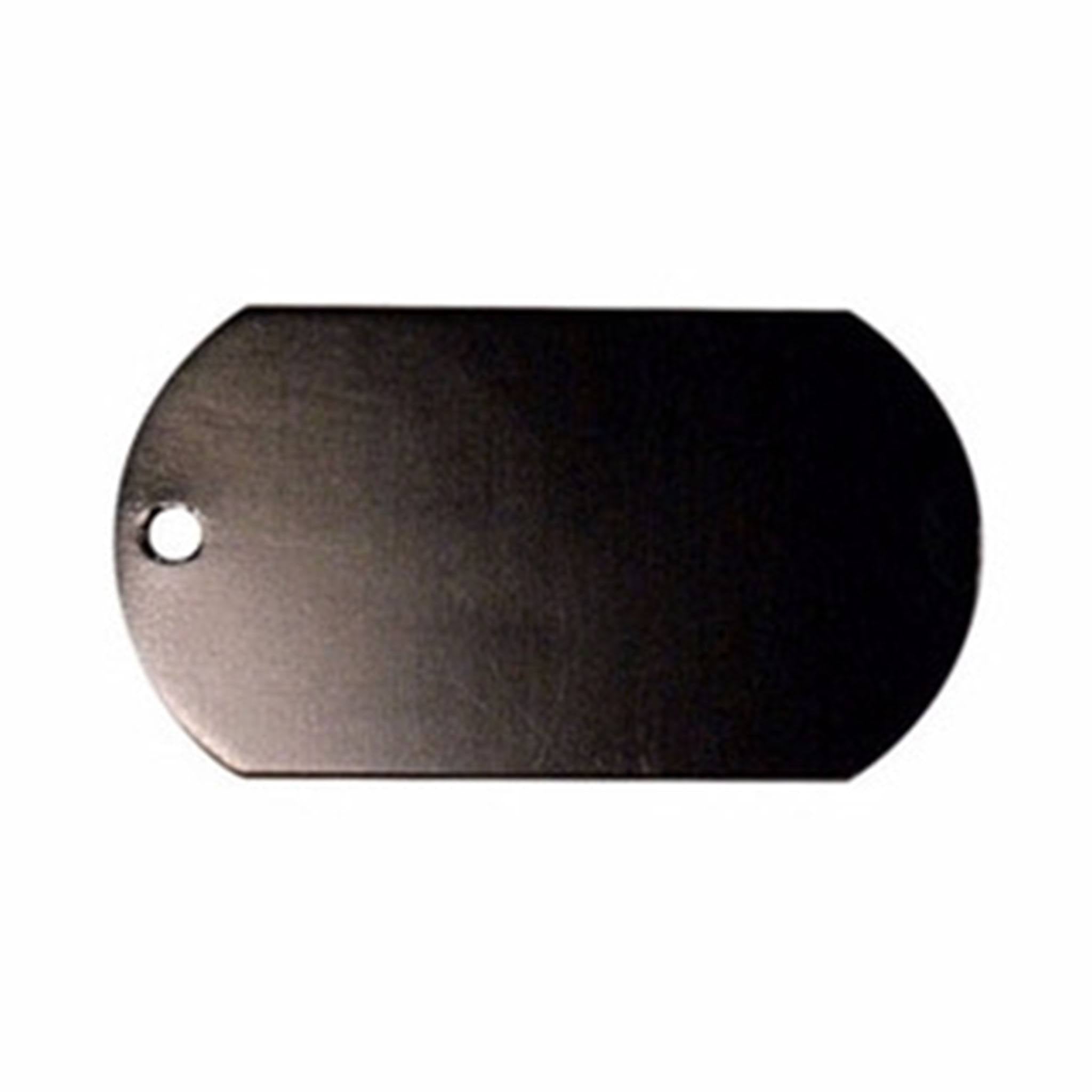 Metal Dog Tag With 23 1/2" Ball Chain (Q727611)