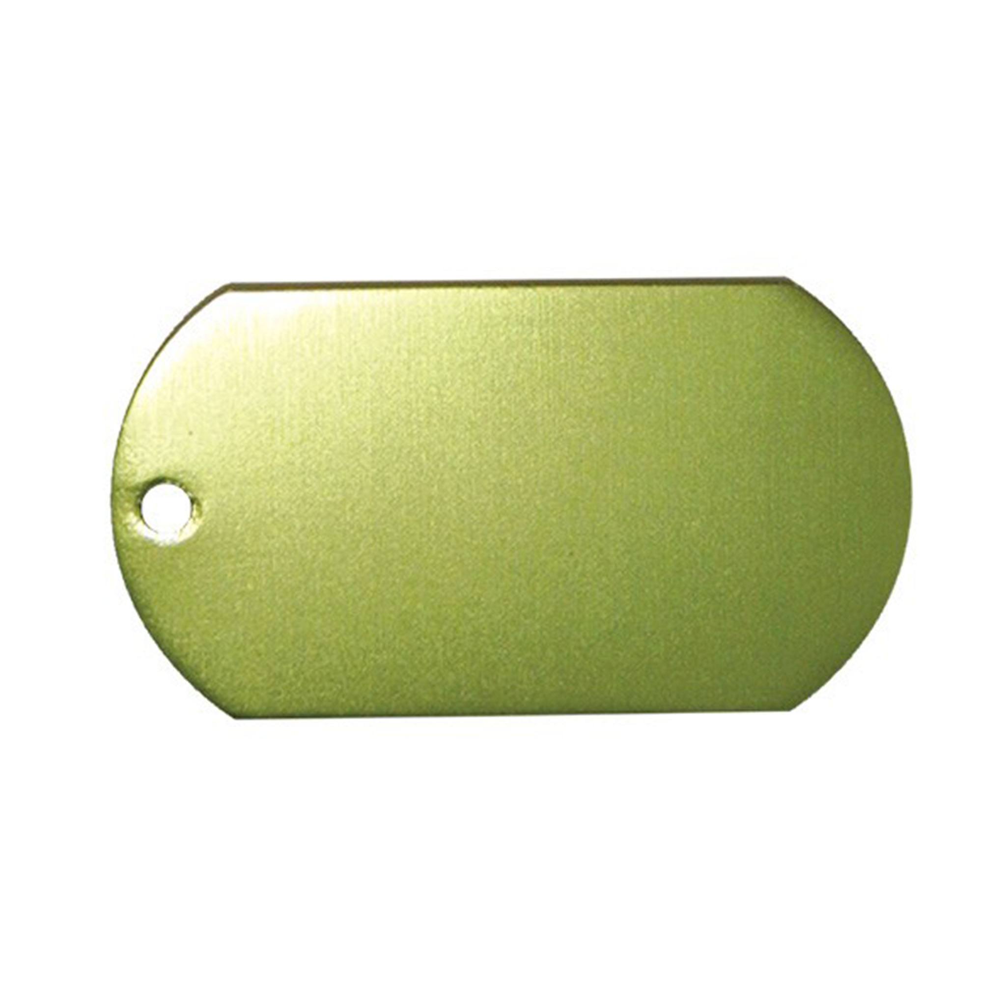 Metal Dog Tag With 23 1/2" Ball Chain (Q727611)