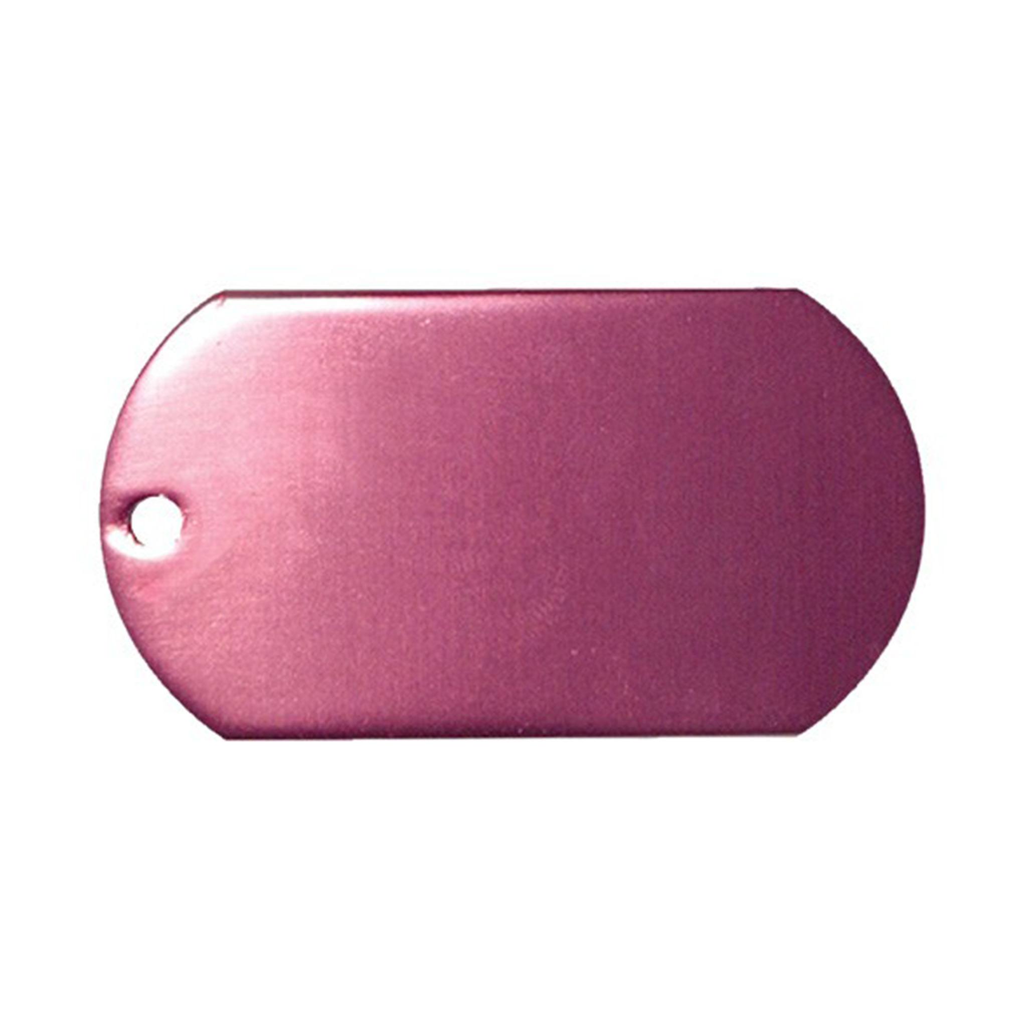 Metal Dog Tag With 23 1/2" Ball Chain (Q727611)