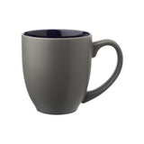 16 Oz. Bistro Two Tone ceramic Coffee Mugs (Q729222)