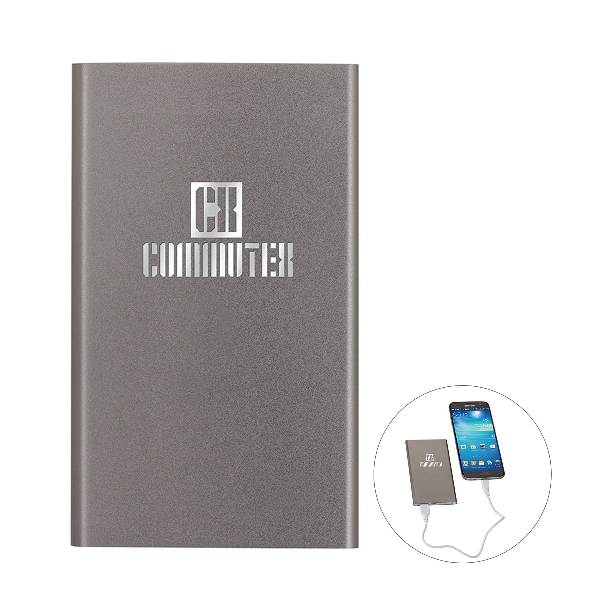 Epsilon 4000mAh Mobile Power Banks  Imprinted with Logo (Q729322)