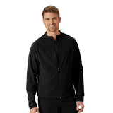 Unisex 3-Pocket Zip Front Jacket (Q730332)