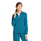 Unisex 3-Pocket Zip Front Jacket (Q730332)