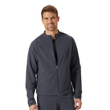 Unisex 3-Pocket Zip Front Jacket (Q730332)