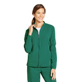 Unisex 3-Pocket Zip Front Jacket (Q730332)