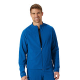 Unisex 3-Pocket Zip Front Jacket (Q730332)