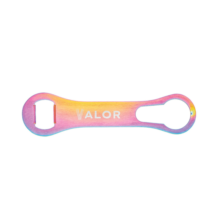 Titanium Dog Bone Bottle Opener With Pour Spout Remover (Q731532)