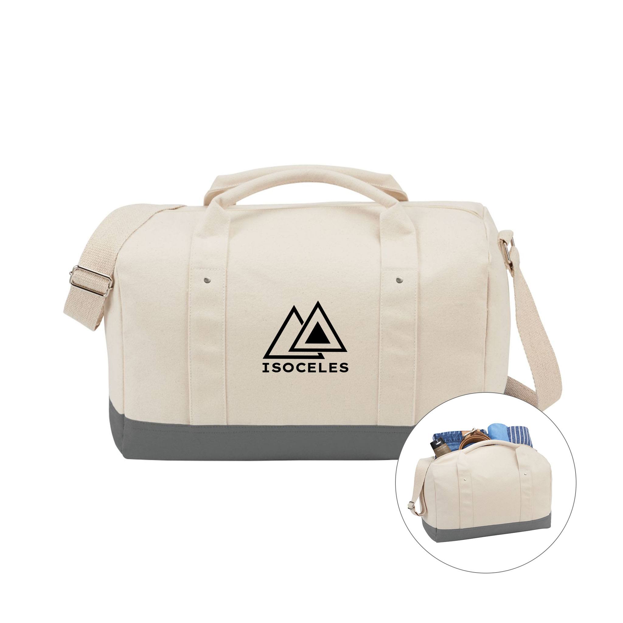 17" Belair Cotton Canvas Duffel (Q732322)