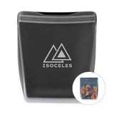 50 Oz. W&P Porter Stand-Up Bag- Charcoal  Imprinted with Logo (Q733622)