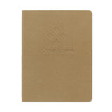 Moleskine® Cahier Ruled XX-Large Journal - Kraft  Imprinted with Logo (Q736332)