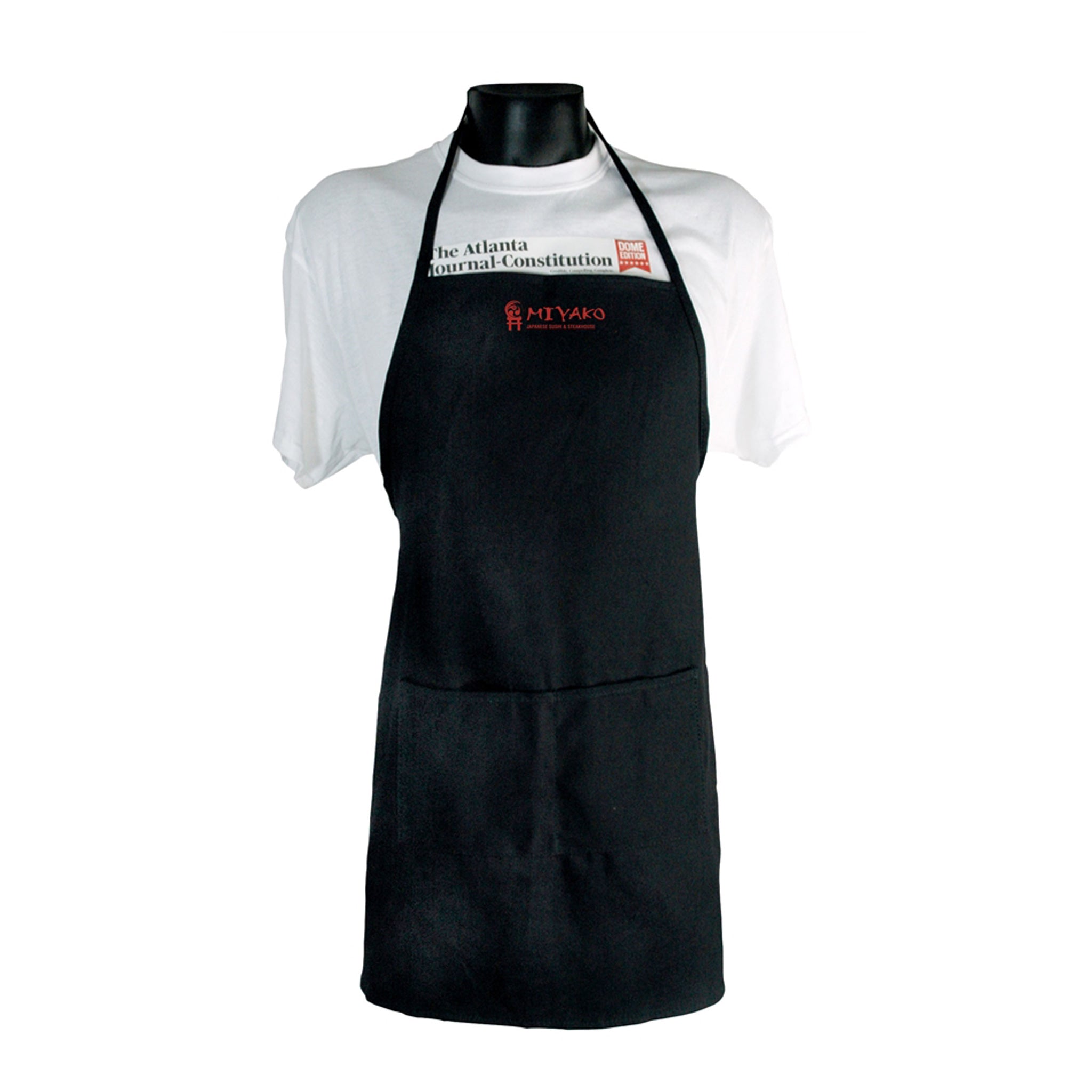 Heavy Cotton Bib Apron With Pockets  Imprinted with Logo (Q736422)