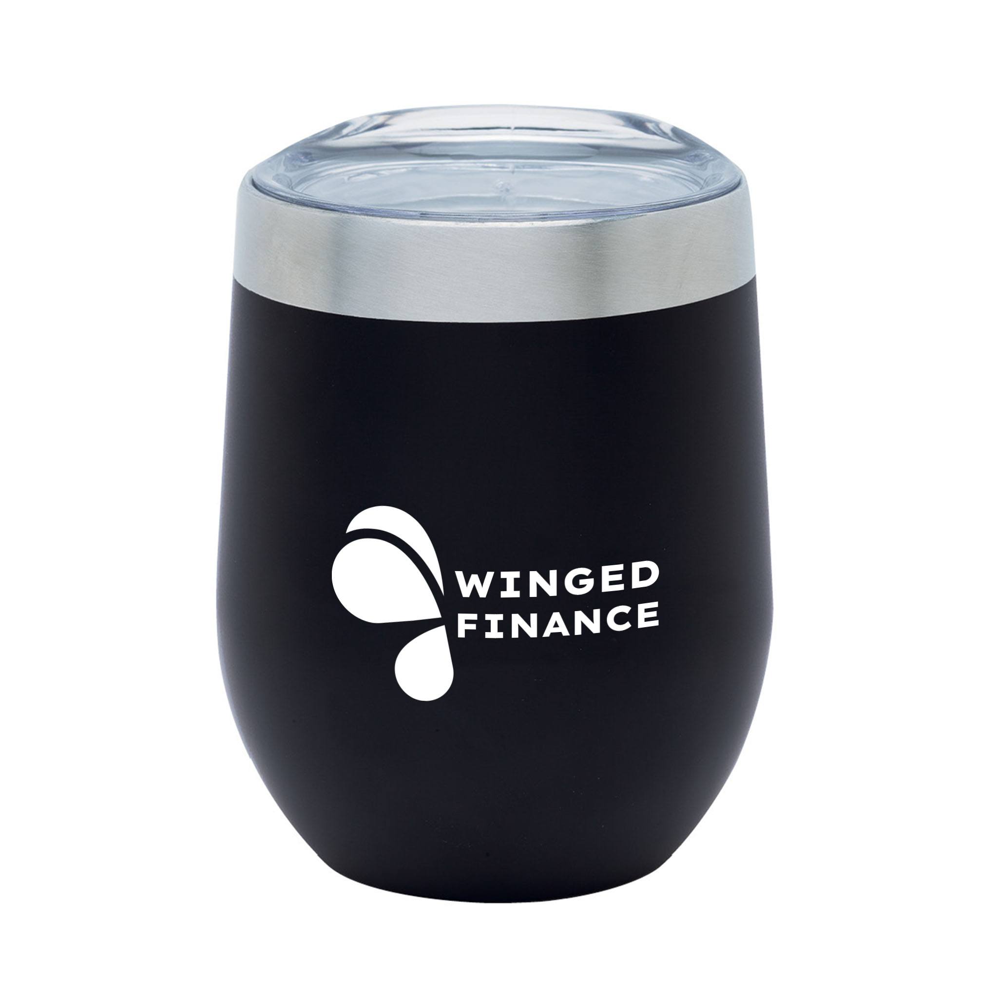 Brisbane II Two-Piece Classic Wine Tumbler Gift Set  Imprinted with Logo (Q738322)