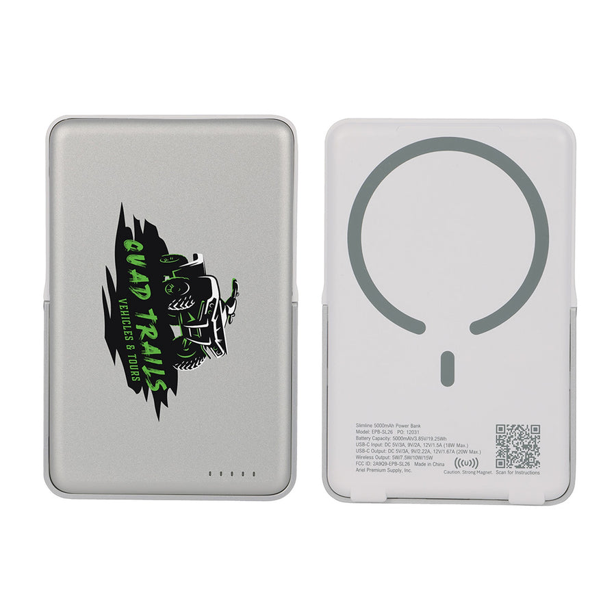 Slimline 5000mAh 20W PD - 15W Mag Wireless Power Bank (Q738532)