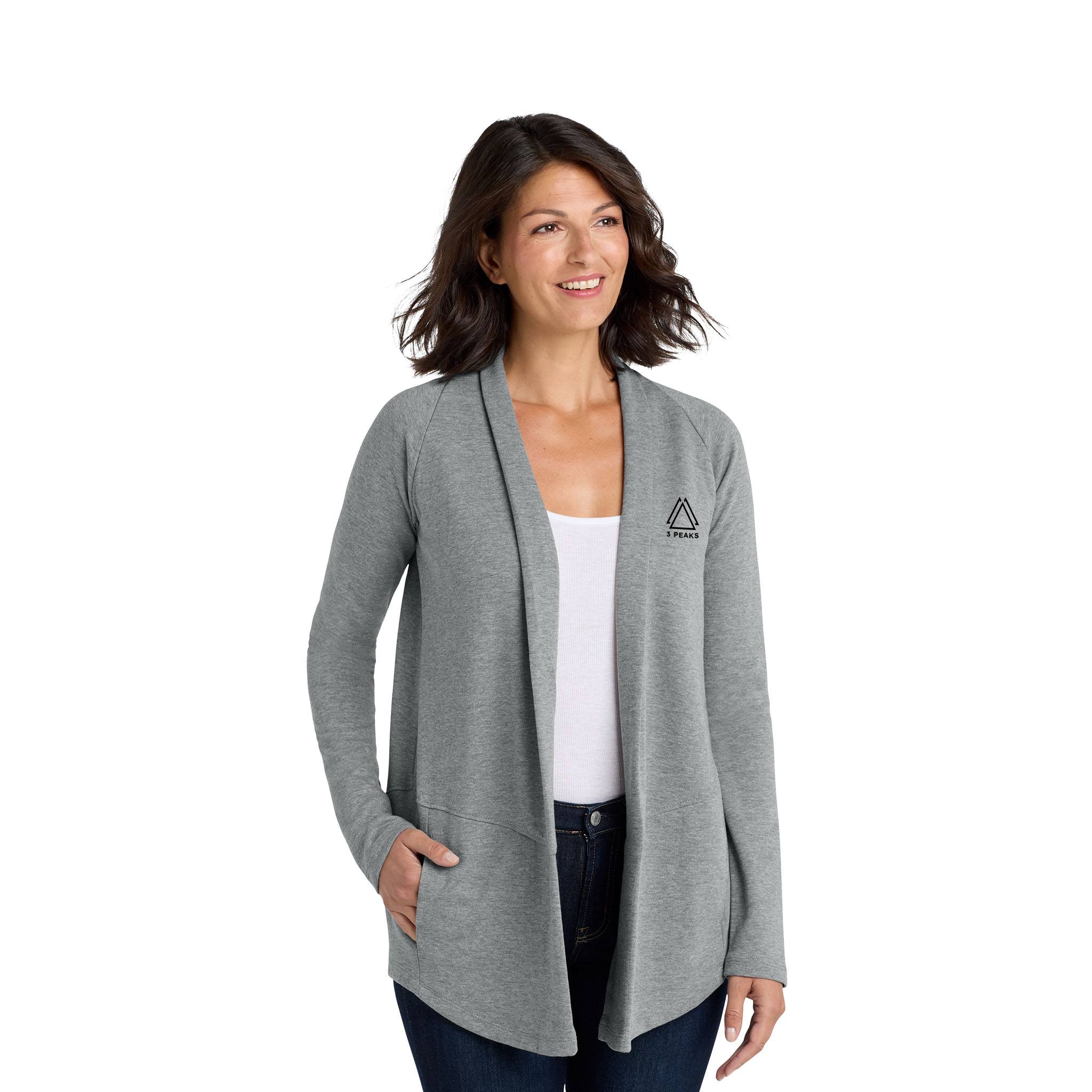 Port Authority® Ladies Interlock Cardigan  Imprinted with Logo (Q738922)