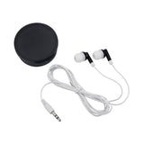 Ear Buds In Round Plastic Case (48" Cord) (Q739311)