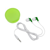 Ear Buds In Round Plastic Case (48" Cord) (Q739311)