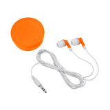 Ear Buds In Round Plastic Case (48" Cord) (Q739311)