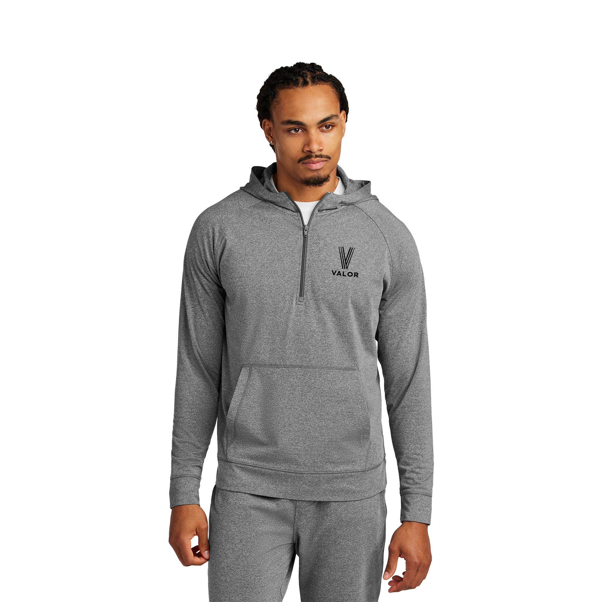 Sport-Tek® Sport-Wick® Stretch 1/2-Zip Hoodie  Imprinted with Logo (Q739922)