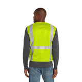 CornerStone® ANSI 107 Class 2 Mesh Six-Pocket Zippered Vest (Q743332)