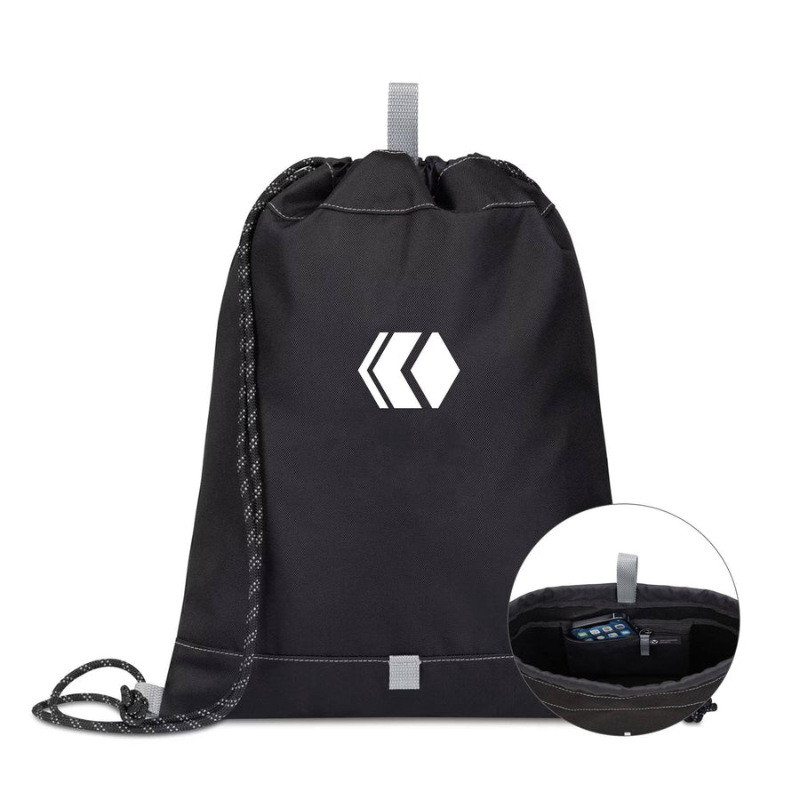 Repeat Recycled Poly Cinchpack - Medium Grey (Q744822)