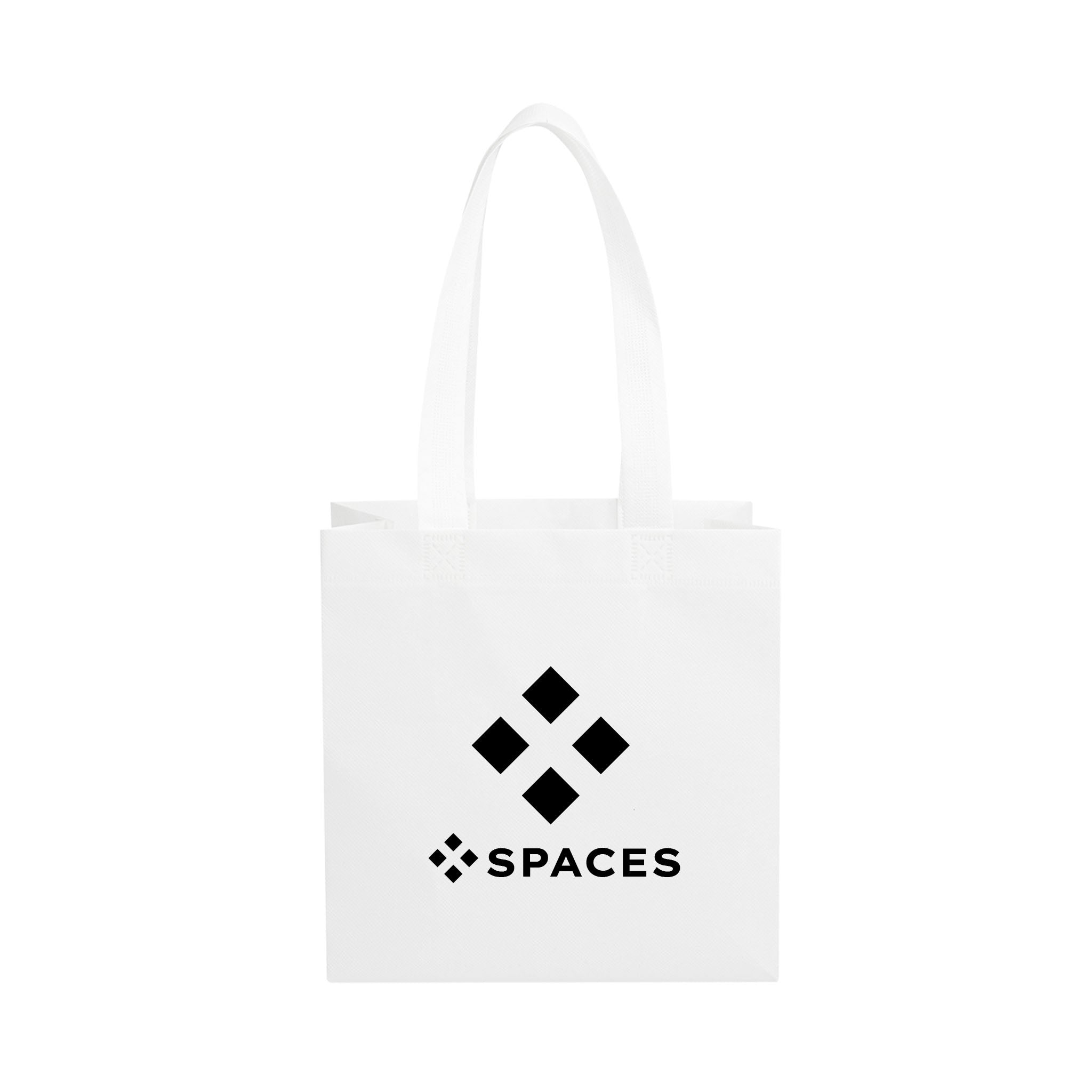 Rowan rPET Non-Woven Shopper Tote Bag  Imprinted with Logo (Q745122)