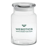 26 Oz. Apothecary Jar With Flat Lid (Q745532)