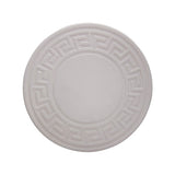Round Greek Key Absorbent Stone Coaster (Q745922)