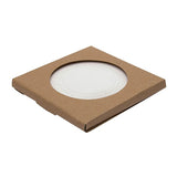 Round Greek Key Absorbent Stone Coaster (Q745922)