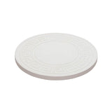 Round Greek Key Absorbent Stone Coaster (Q745922)